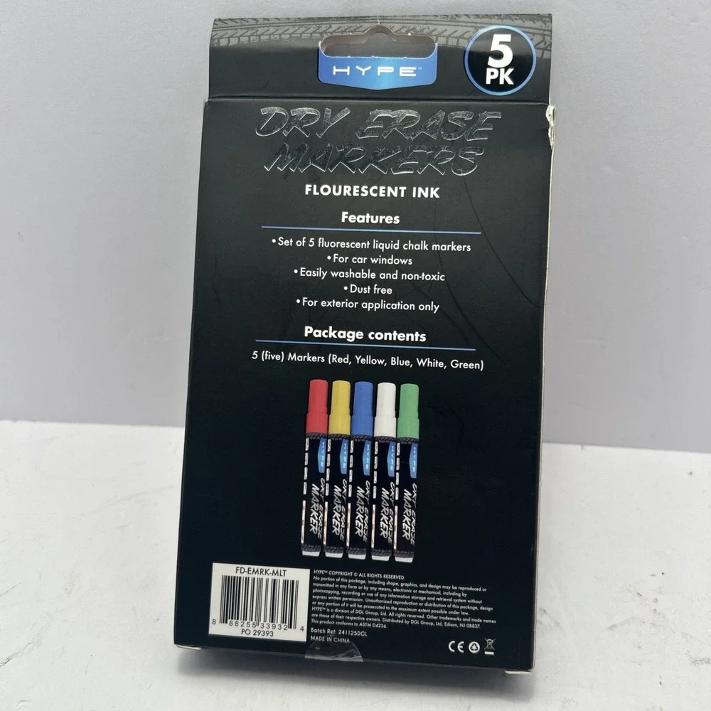 Hype fluorescent dry